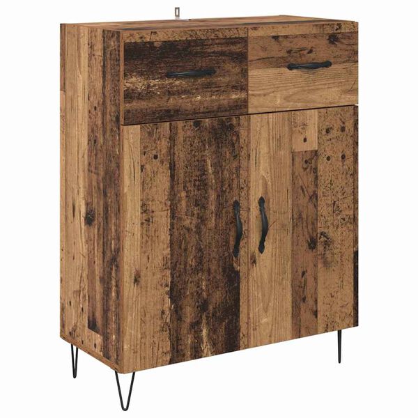 vidaXL Buffet Bois Ancien 69,5 x 34 x 90 cm Bois d'ing&eacute;nierie