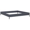 vidaXL Lit sur&eacute;lev&eacute; de jardin anthracite 100x100x18,5 cm acier
