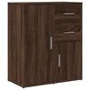 vidaXL Buffet chêne marron 60x31x70 cm bois d'ingénierie