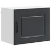 vidaXL Panneau de lave-vaisselle Kalmar Noir 50 x 31 x 40 cm