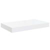 vidaXL &Eacute;tag&egrave;re murale flottante 2 pcs Blanc brillant 40x23x3,8 cm MDF