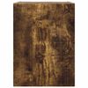 vidaXL Meuble TV mural Ch&ecirc;ne fum&eacute; 30 x 31 x 40 cm Bois d'ing&eacute;nierie
