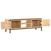 vidaXL Meuble TV 120x30x40 cm Bois de manguier brut