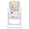 Kinderkraft Chaise haute pour b&eacute;b&eacute; YUMMY Multicolore