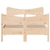 vidaXL Cadre de lit sans matelas 120x190 cm bois de pin massif