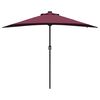vidaXL Parasol de jardin Bordeaux 294 x 150 x 223 cm