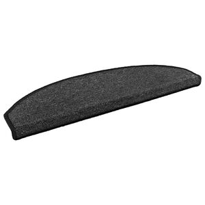vidaXL Tapis d'escalier auto-adh&eacute;sifs 15 pi&egrave;ces 80 x 24,5 x 3,5 cm