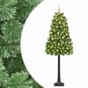 vidaXL Sapin de No&euml;l artificiel articul&eacute; avec boules 120 cm 150 LED