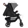 vidaXL Poussette pour b&eacute;b&eacute; 2-en-1 Anthracite Acier