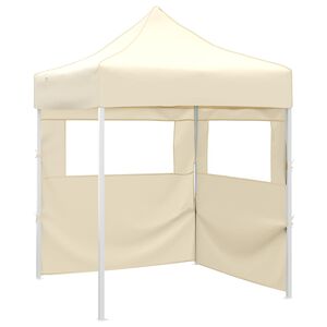 vidaXL Tente de f&ecirc;te Cr&egrave;me 200 x 200 x 315 cm Tissu Oxford
