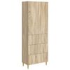 vidaXL Ensemble de Meubles 2 pc Ch&ecirc;ne Sonoma Bois d'ing&eacute;nierie