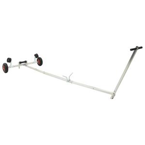 vidaXL Remorque de bateau r&eacute;glable avec pneus pneumatiques 200 kg Load