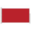 vidaXL Auvent lat&eacute;ral r&eacute;tractable de patio 170x300 cm Rouge