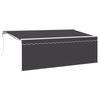 vidaXL Auvent r&eacute;tractable Anthracite 350 x 200 cm