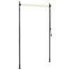 vidaXL Store roulant d'extérieur 120 x 270 cm Crème