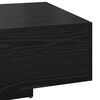 vidaXL Table basse Ch&ecirc;ne noir 85 x 55 x 31 cm