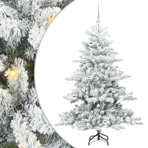 vidaXL Sapin de No&euml;l Artificiel &agrave; Branches Articul&eacute;es Blanc 150 cm