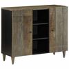 vidaXL Buffet 90x33x75 cm bois massif de manguier