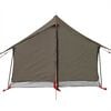 vidaXL Tente de camping 2 personnes marron imperm&eacute;able