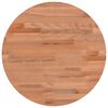 vidaXL Dessus de table &Oslash;40x2,5 cm rond bois massif de h&ecirc;tre