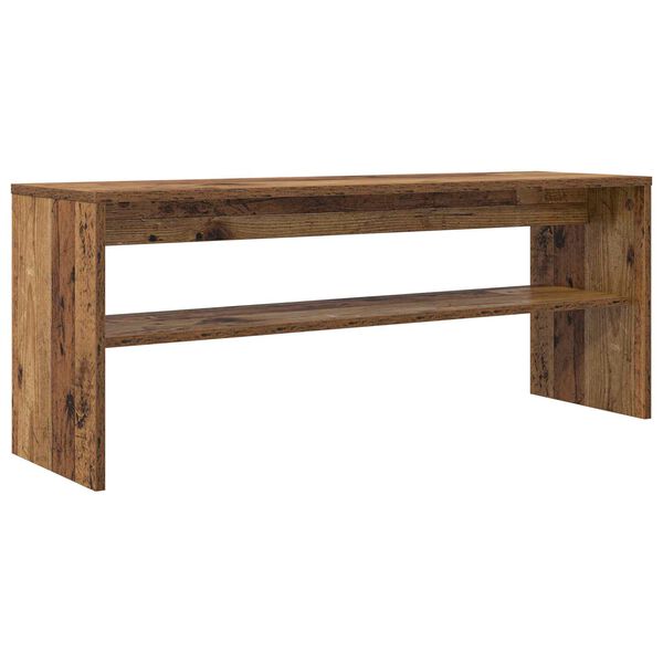 vidaXL Meuble TV Bois ancien 100 x 30 x 40 cm Bois d'ing&eacute;nierie