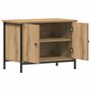 vidaXL Meuble TV Ch&ecirc;ne artisanal 60 x 35 x 45 cm Bois d'ing&eacute;nierie
