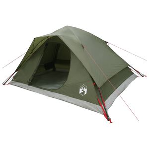 vidaXL Tente Instantan&eacute;e avec toit Vert olive 305 x 215 x 140 cm