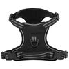 vidaXL Harnais pour chien avec bandes r&eacute;fl&eacute;chissantes r&eacute;glables noir L