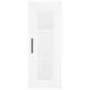 vidaXL Armoire murale blanc 34,5x34x90 cm