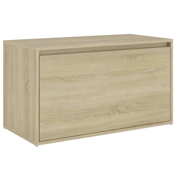 vidaXL Banc d'entr&eacute;e 80x40x45 cm Ch&ecirc;ne sonoma Bois d'ing&eacute;nierie