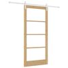vidaXL Porte coulissante ORKDAL Naturel 93 x 202 cm