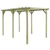 vidaXL Pergola de jardin 4 x 2 x 2 m Bois de pin impr&eacute;gn&eacute;