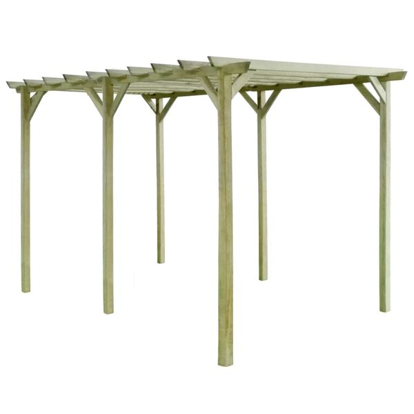 vidaXL Pergola de jardin 4 x 2 x 2 m Bois de pin impr&eacute;gn&eacute;