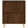 vidaXL Buffet Chêne marron 60x35x70 cm Bois d'ingénierie