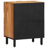 vidaXL Cabinet de chevet Marron 50 x 33 x 62 cm Bois d'acacia massif