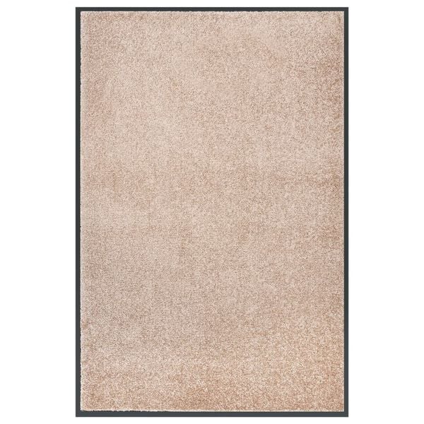 vidaXL Paillasson Beige 80x120 cm