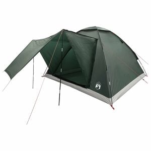 vidaXL Tente de camping avec toit Vert arm&eacute;e 275 x 215 x 125 cm