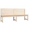 vidaXL Banc de jardin 201,5 cm bois massif de pin
