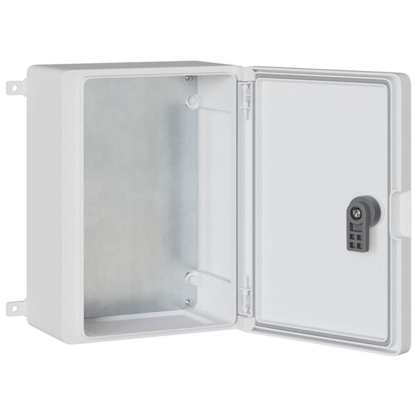 vidaXL Cabinet de Contrôle Gris 21 x 13 x 28 cm Plastic ABS