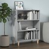 vidaXL Buffet Sonoma gris 69,5x32,5x90 cm Bois d'ingénierie