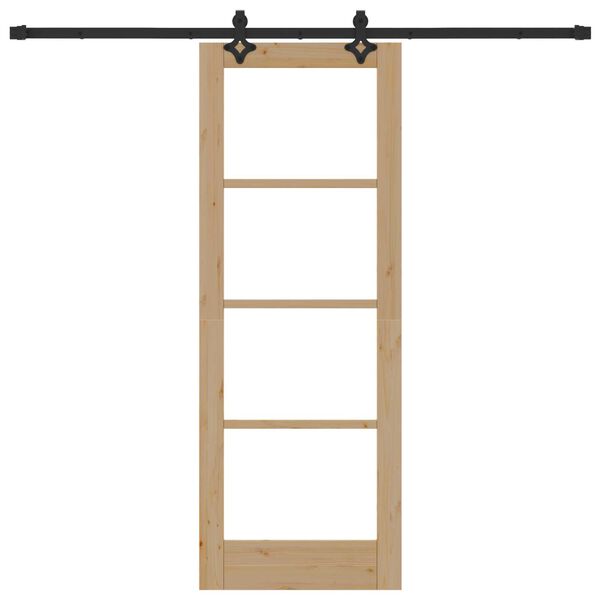 vidaXL Porte coulissante Naturel 73,5 x 198,5 cm