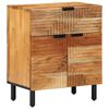 vidaXL Cabinet de chevet Marron 50 x 33 x 60 cm Bois d'acacia massif