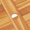 vidaXL Ensemble &agrave; manger de jardin 5 pcs Bois de teck massif