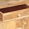 vidaXL Buffet 110x35x75 cm Bois massif de manguier