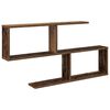 vidaXL &Eacute;tag&egrave;re Murale Bois ancien 100 x 12 x 50,5 cm Bois d'ing&eacute;nierie