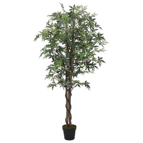 vidaXL &Eacute;rable artificiel 672 feuilles 180 cm vert