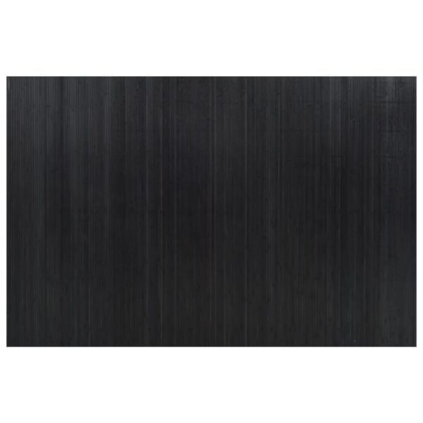 vidaXL Cloison de séparation noir 165x250 cm bambou