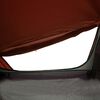 vidaXL Tente de camping tunnel 1 personne gris et orange imperméable