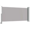 vidaXL Auvent latéral rétractable de patio 120 x 300 cm Gris