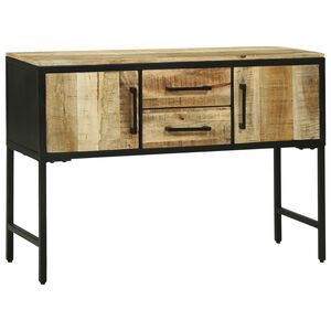 vidaXL Table console Marron 100 x 35 x 70 cm Bois de mangue massif